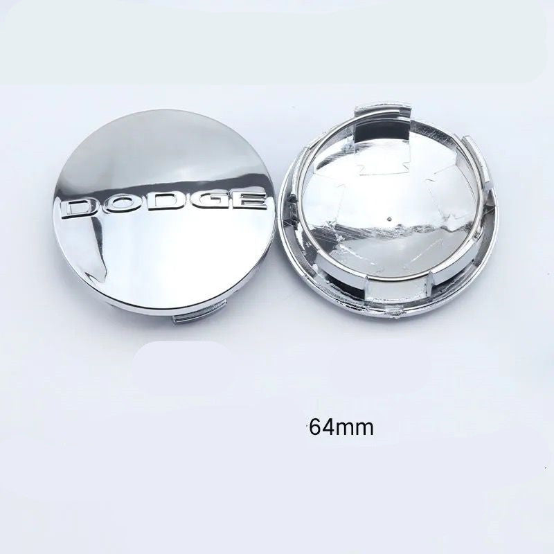 Dodge Wheel Center Cap – OEM Style Hub Cap Badge (Set of 4 PCs)