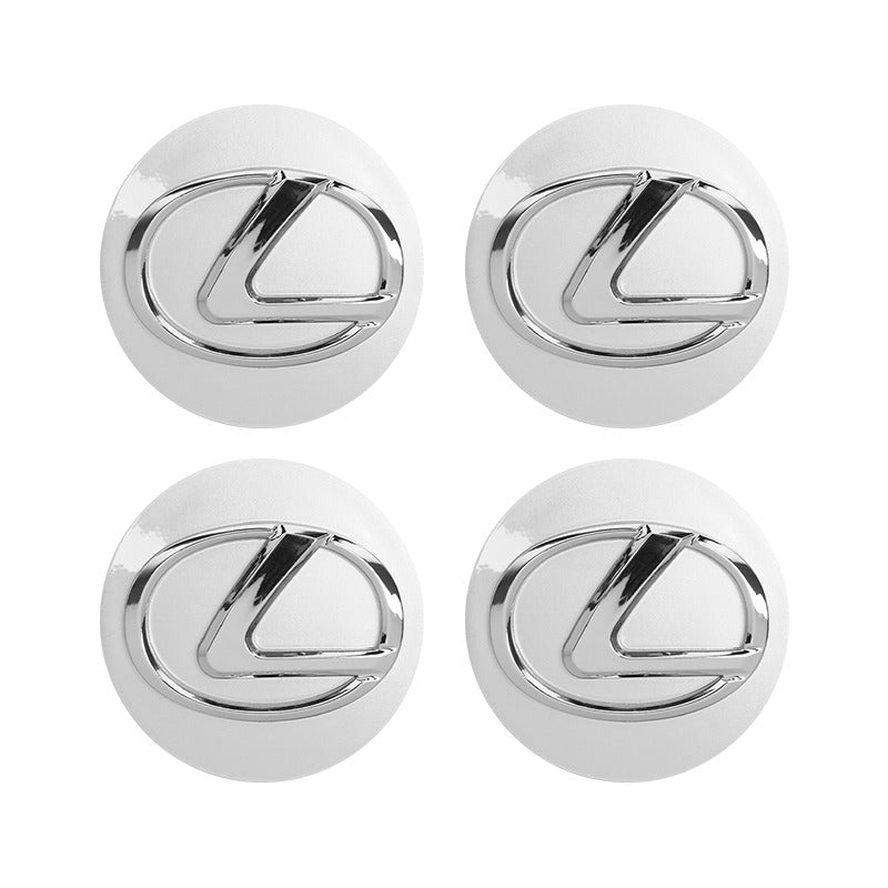 Lexus Wheel Hub Cap – OEM Style Center Cap Badge (Set of 4 PCs)