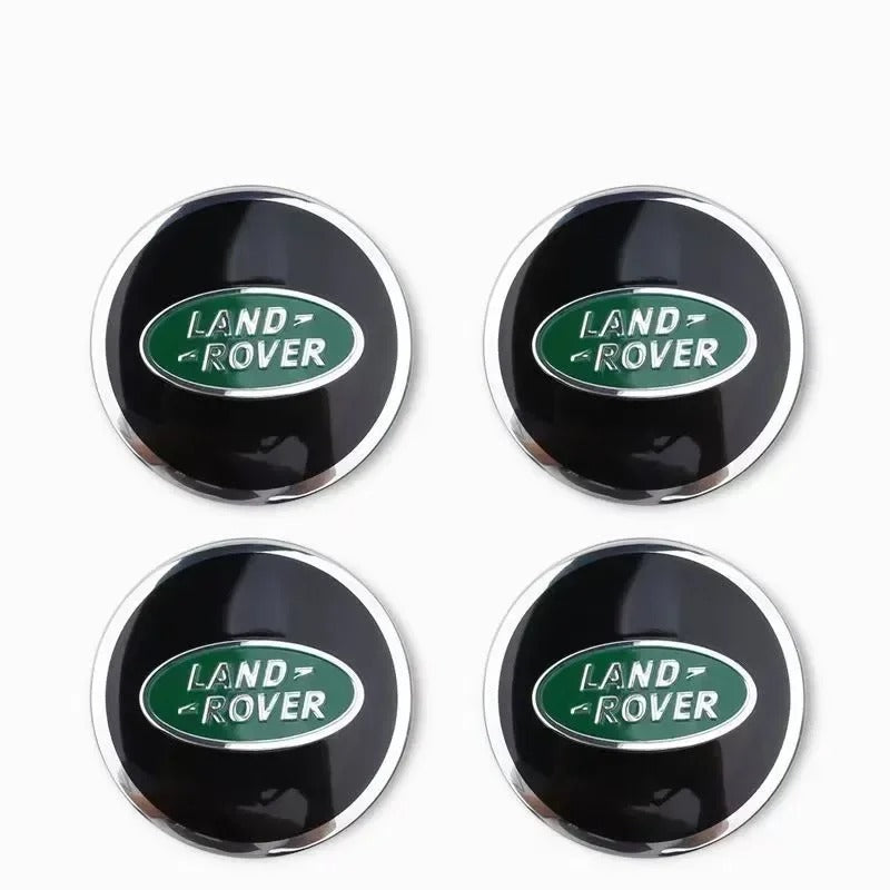 Land Rover Wheel Center Caps Set of 4 – 62mm OEM Style Replacement Hub Caps for Land Rover & Range Rover Alloy Wheels – Premium ABS Rim Covers
