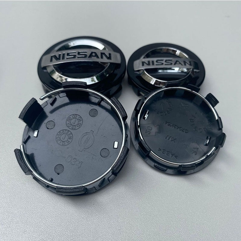 Nissan Hub Center Cap – OEM-Style Wheel Center Cap Replacement (4 PC Set)