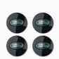 Land Rover Wheel Center Caps Set of 4 – 62mm OEM Style Replacement Hub Caps for Land Rover & Range Rover Alloy Wheels – Premium ABS Rim Covers