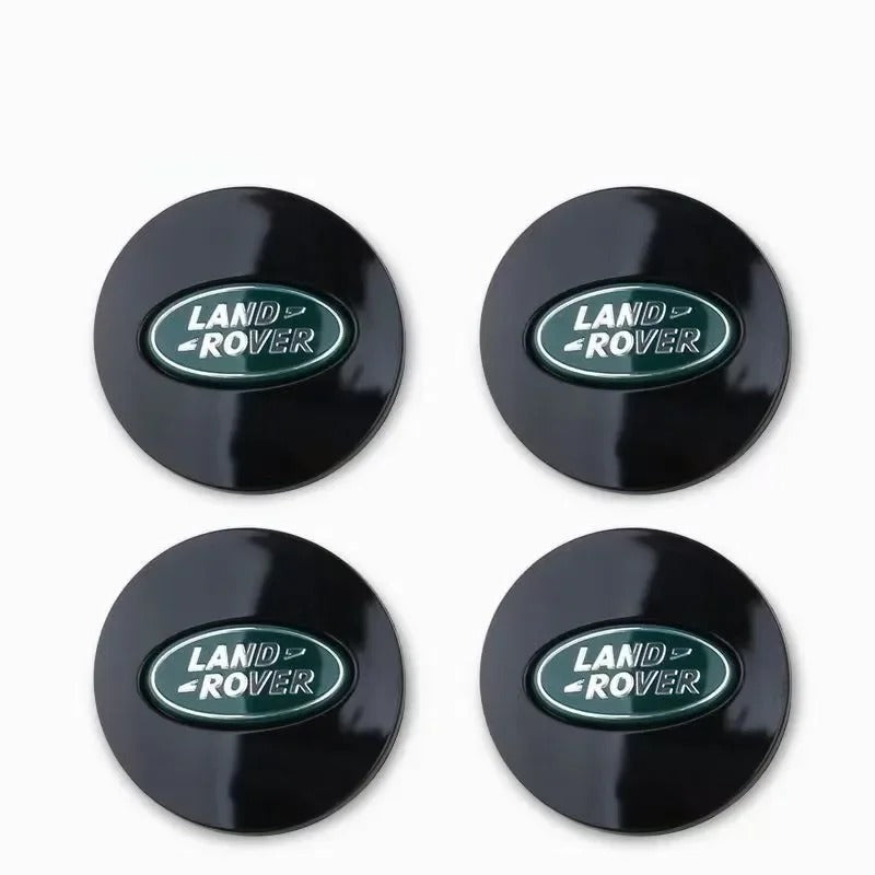 Land Rover Wheel Center Caps Set of 4 – 62mm OEM Style Replacement Hub Caps for Land Rover & Range Rover Alloy Wheels – Premium ABS Rim Covers
