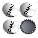 GMC Gloss Black Wheel Center Cap – Set of 4 PCS