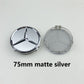 Mercedes-Benz Wheel Center Caps Pack of 4 – 60mm, 75mm, 144mm, 146mm, 154mm & 163mm OEM Style Replacement Hub Caps for Mercedes Wheels