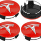 Tesla Wheel Center Caps Set of 4 – 56mm OEM Style Replacement Hub Caps for Tesla Model 3, Model Y, Model S & Model X