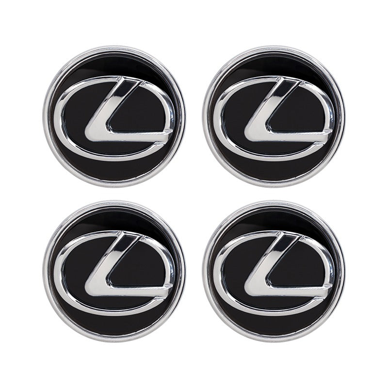 Lexus Wheel Hub Cap – OEM Style Center Cap Badge (Set of 4 PCs)