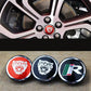 Jaguar Wheel Center Cap – Set of 4 PCS (Red / Black / R-Sport)