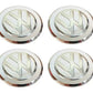 Volkswagen Wheel Center Caps Set of 4 – 56mm 60mm 62mm 65mm 70mm 75mm Replacement Hub Caps for VW Golf, Passat, Jetta, Tiguan, Polo & More