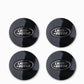 Land Rover Wheel Center Caps Set of 4 – 62mm OEM Style Replacement Hub Caps for Land Rover & Range Rover Alloy Wheels – Premium ABS Rim Covers
