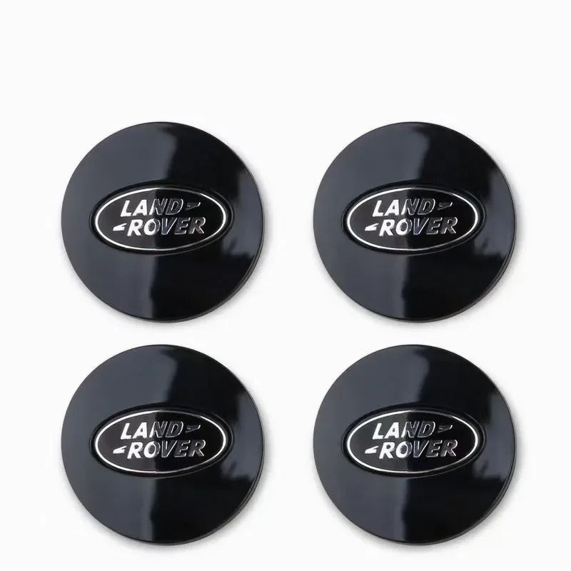 Land Rover Wheel Center Caps Set of 4 – 62mm OEM Style Replacement Hub Caps for Land Rover & Range Rover Alloy Wheels – Premium ABS Rim Covers
