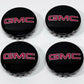 GMC Gloss Black Wheel Center Cap – Set of 4 PCS