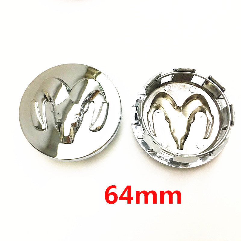 Dodge Wheel Center Cap – OEM Style Hub Cap Badge (Set of 4 PCs)