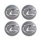 Lexus Wheel Hub Cap – OEM Style Center Cap Badge (Set of 4 PCs)