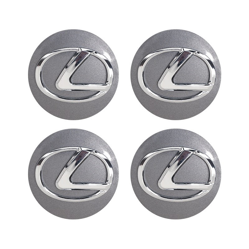 Lexus Wheel Hub Cap – OEM Style Center Cap Badge (Set of 4 PCs)