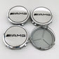 Mercedes-Benz Wheel Center Caps Pack of 4 – 60mm, 75mm, 144mm, 146mm, 154mm & 163mm OEM Style Replacement Hub Caps for Mercedes Wheels