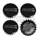 GMC Gloss Black Wheel Center Cap – Set of 4 PCS