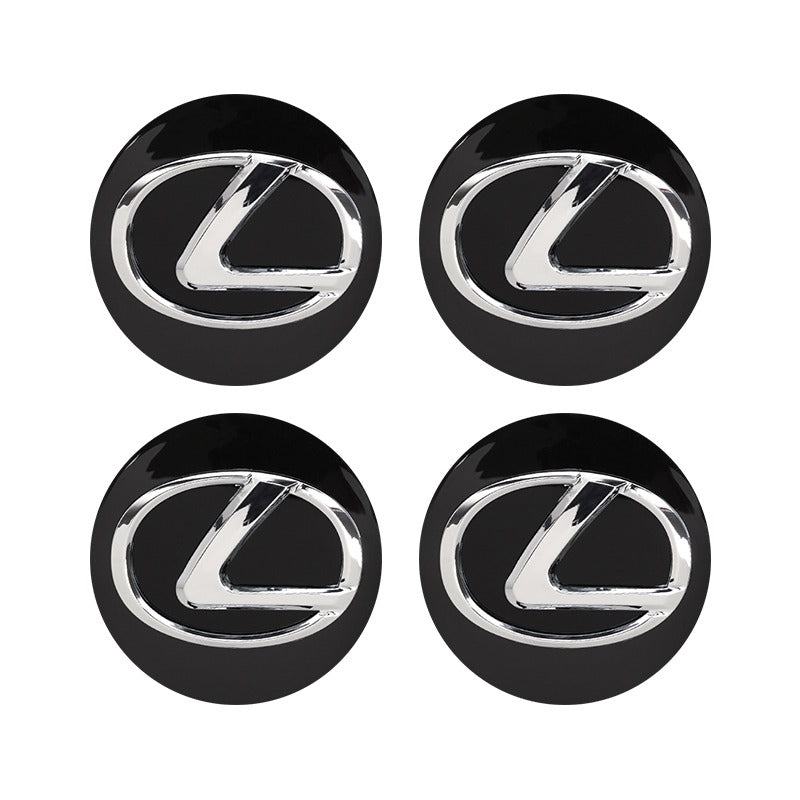 Lexus Wheel Hub Cap – OEM Style Center Cap Badge (Set of 4 PCs)