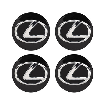 Lexus Wheel Hub Cap – OEM Style Center Cap Badge (Set of 4 PCs)