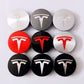 Tesla Wheel Center Caps Set of 4 – 56mm OEM Style Replacement Hub Caps for Tesla Model 3, Model Y, Model S & Model X