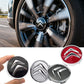 Citroën Wheel Center Cap – Set of 4 PCS (Black / Silver / Red)