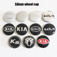 KIA Wheel Center Cap – OEM Style Hub Cap Badge 58mm (Set of 4 PCs)
