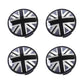 Mini Wheel Center Caps Pack of 4 – 54mm & 56mm OEM Style Replacement Hub Caps for Mini Cooper Wheels – Premium ABS Rim Center Caps