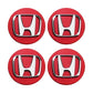 Honda Wheel Center Cap – OEM Style Hub Cap Badge (Set of 4 PCs)