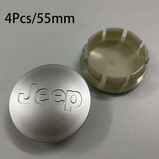 Jeep Wheel Hub Cap – OEM Style Center Cap Badge (Set of 4 PCs)