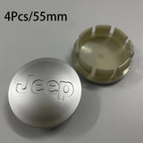 Jeep Wheel Hub Cap – OEM Style Center Cap Badge (Set of 4 PCs)