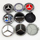 Mercedes-Benz Wheel Center Caps Pack of 4 – 60mm, 75mm, 144mm, 146mm, 154mm & 163mm OEM Style Replacement Hub Caps for Mercedes Wheels