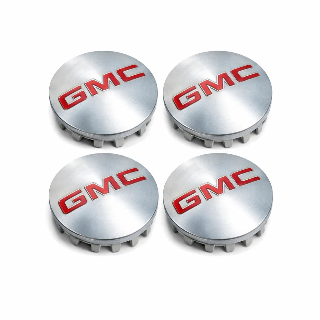 GMC Gloss Black Wheel Center Cap – Set of 4 PCS