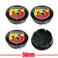 Fiat / Abarth Wheel Center Cap – OEM Style Hub Cap Badge (Set of 4 PCs)