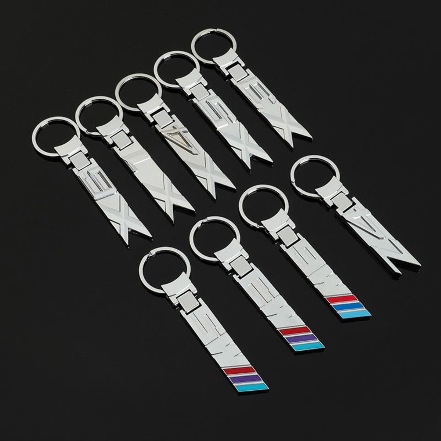 BMW Zinc Alloy Metal Keychain – Premium Key Ring for M3, M5, X1, X3, X5, X6 & Z4 | 113mm | 31g Luxury Car Keychain