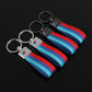 BMW ///M Obround Arch Hook Keychain – Premium Metal Car Key Ring – Heavy Duty Luxury BMW M Key Holder
