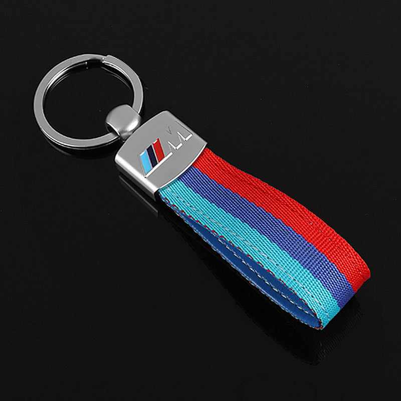 BMW ///M Obround Arch Hook Keychain – Premium Metal Car Key Ring – Heavy Duty Luxury BMW M Key Holder
