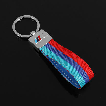 BMW ///M Obround Arch Hook Keychain – Premium Metal Car Key Ring – Heavy Duty Luxury BMW M Key Holder