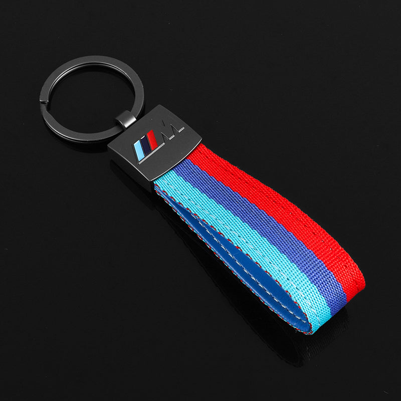 BMW ///M Obround Arch Hook Keychain – Premium Metal Car Key Ring – Heavy Duty Luxury BMW M Key Holder