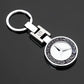 Mercedes-Benz Metal Keychain – Hollow Wheat Design | Brabus, Apple Tree, Black Silver, Blue Silver, Hollow Black & Blue | 90×35mm | 30g