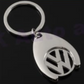 Chrome Car Logo Metal Keychain for VW, Mercedes-Benz, Audi & BMW – Premium Key Ring | 42×31mm | 22g