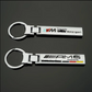 AMG / ///M Metal Tape Keychain – Premium Metal Car Keyring for Mercedes-Benz AMG & BMW M | 116mm