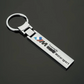 AMG / ///M Metal Tape Keychain – Premium Metal Car Keyring for Mercedes-Benz AMG & BMW M | 116mm