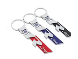 VW R-Line Zinc Alloy Keychain – Premium Metal Car Key Ring for Volkswagen R-Line – Blue, Black & Red Luxury Key Holder