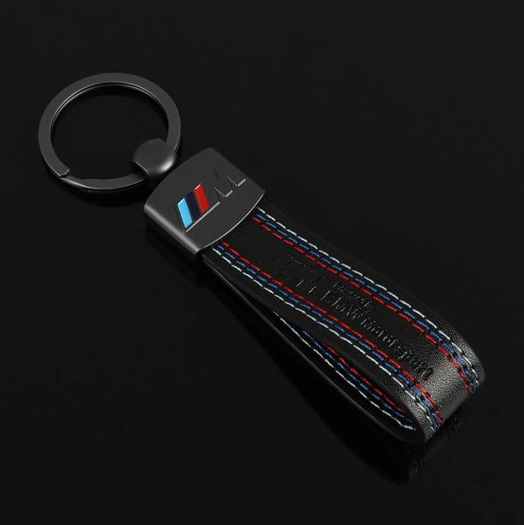 BMW ///M Obround Hook Keychain – Premium Metal Car Key Ring – Heavy Duty Luxury BMW M Key Holder