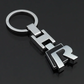 VW Metal Keychain – Premium Volkswagen Logo Key Ring | Black & Red | Zinc Alloy Car Keychain | 77×24mm | 23g