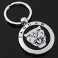 Jaguar Metal Keychain – Premium Jaguar Logo Key Ring | Black, Blue & Red | Zinc Alloy Car Keychain | 76mm | 28g