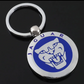 Jaguar Metal Keychain – Premium Jaguar Logo Key Ring | Black, Blue & Red | Zinc Alloy Car Keychain | 76mm | 28g