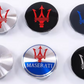 Maserati Wheel Center Caps 60mm Pack of 4 – OEM Style Replacement Hub Caps for Maserati Wheels – Premium ABS Rim Center Caps