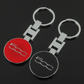 Abarth Metal Keychain – Premium FIAT Abarth Scorpion Logo Key Ring | Zinc Alloy Car Keychain | 90×34mm | 39g