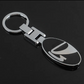 LADA Metal Keychain – Premium Car Key Ring Key Holder for LADA Niva, Vesta, Granta & Priora | Black & Blue | 78×45mm