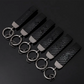 Performance Car Logo Metal Keychain – BMW M, AMG, Audi RS, S Line, VW R-Line & R Key Ring | Black | 132mm